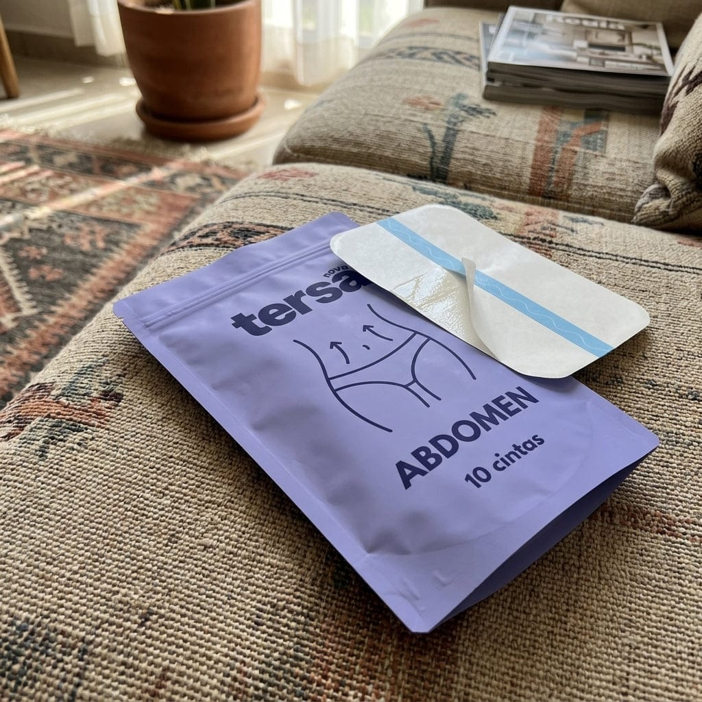 Customer photo review of Tersanova · Cintas lifting para el abdomen (10 cintas)