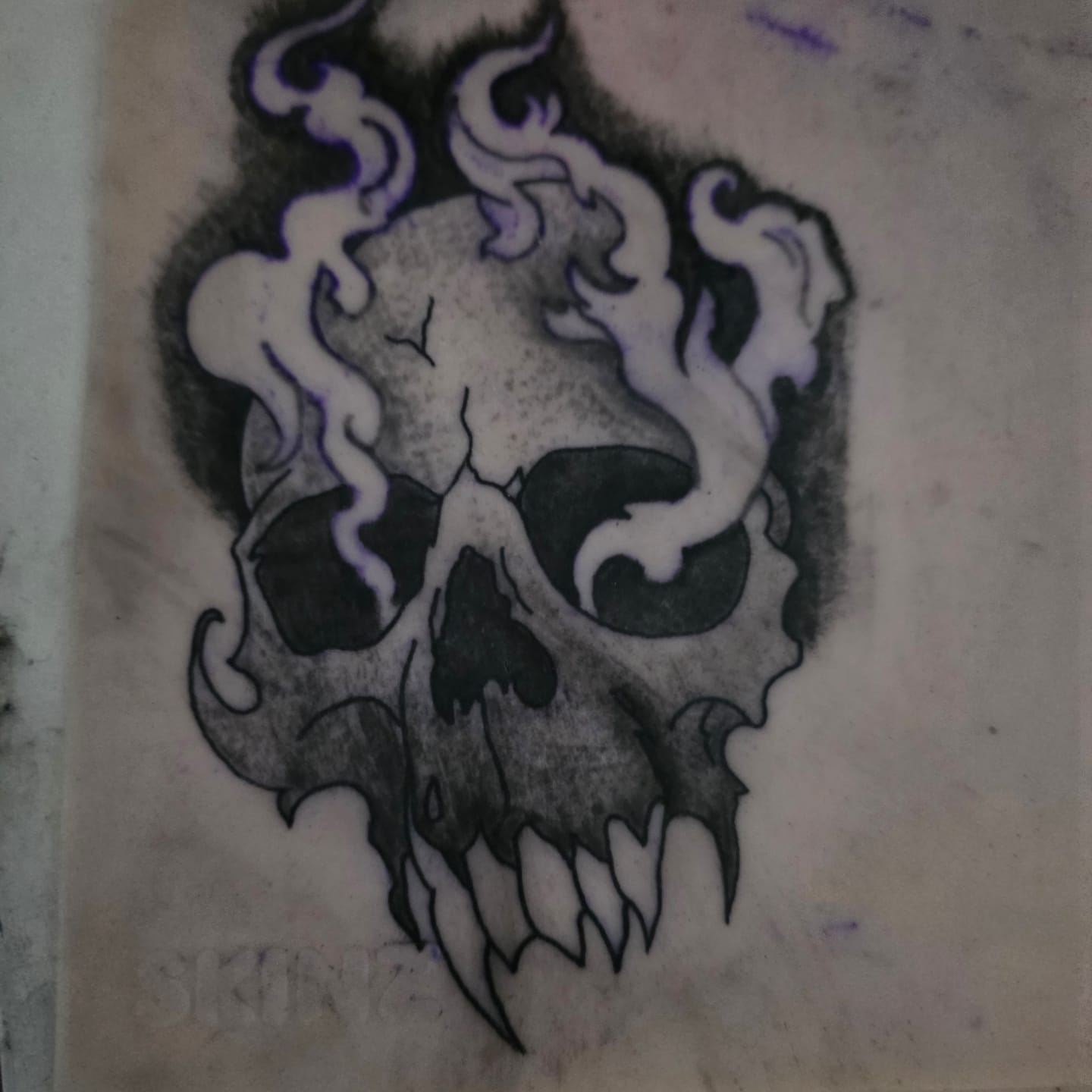 Customer photo review of Tattoo Practice Skin | Size Small A5 | Pack of 3