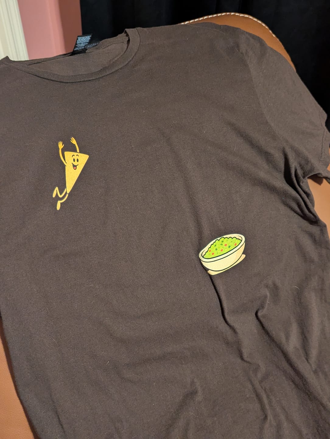 Customer photo review of Chip Dive T-Shirt