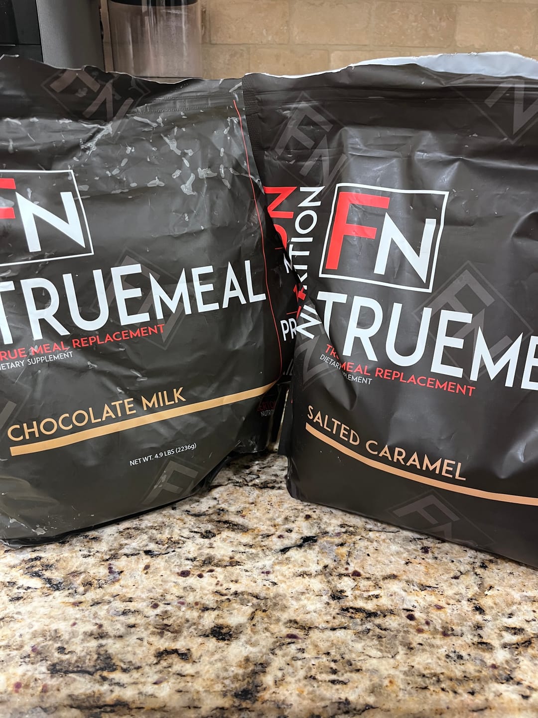 Customer photo review of True Meal Low Carb Meal Replacement