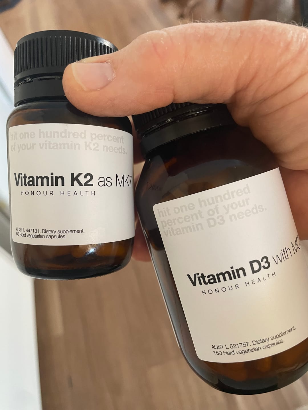 Customer photo review of Vitamin K2 as MK7 - 60 Capsules