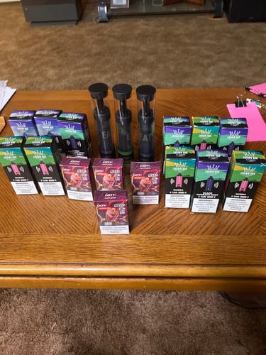 Customer photo review of Black Currant Ice - Al Fakher Crown Bar 12K