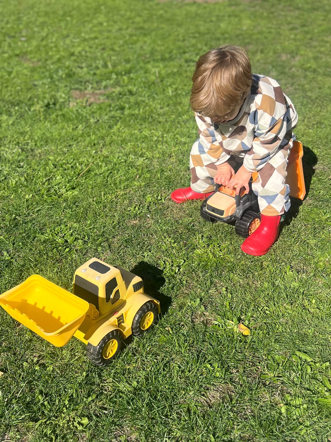 Customer photo review of Red Ankle Natural Rubber Rain Boots