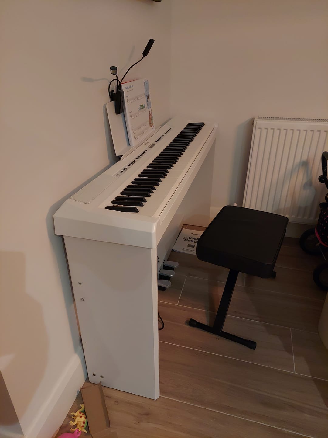 Customer photo review of Donner DEP-20 Weighted Digital Piano