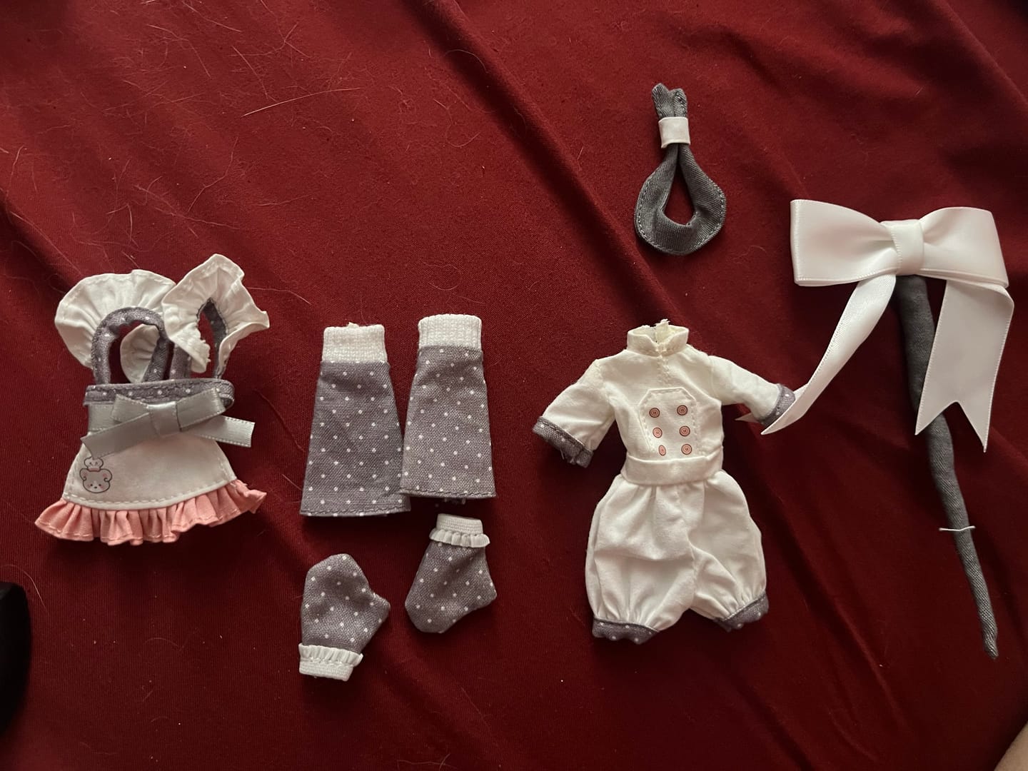 Customer photo review of Penny's Box Mouse Chef Series 1/8 BJD Clothing Set
