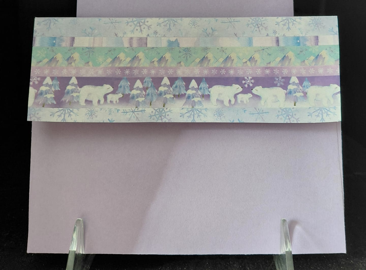 Customer photo review of Snow Animals Penguins Polar Bears Seals Winter Arctic Animals Washi Tape Set January 2024 - W099