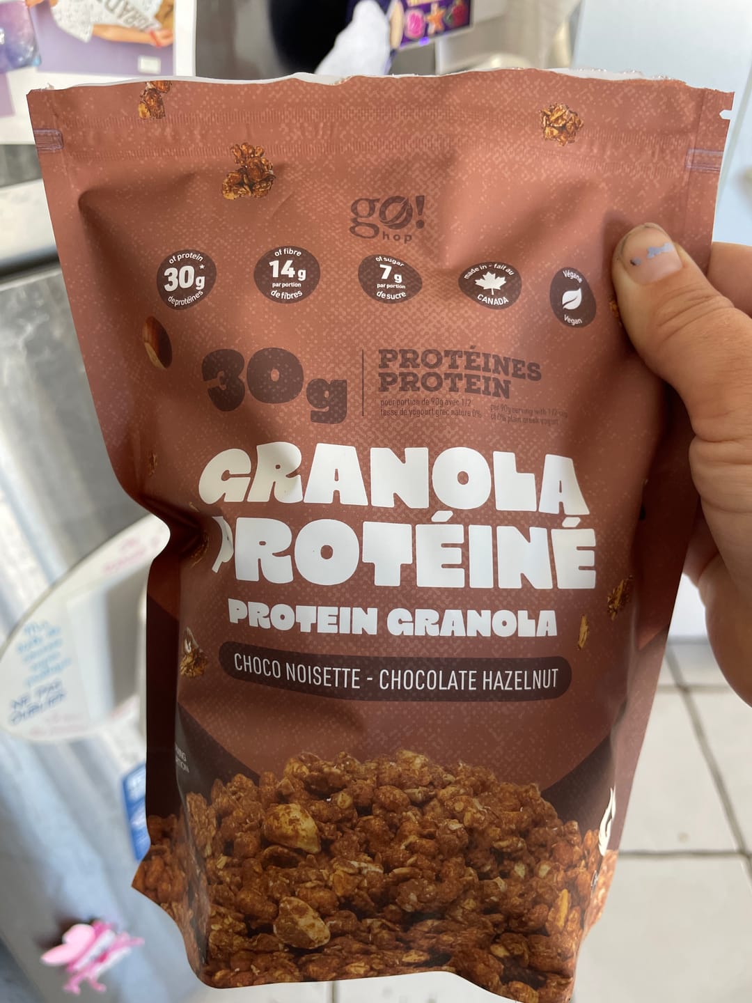 Customer photo review of Go Nutrition - Go Hop - Granola protéiné - 283g