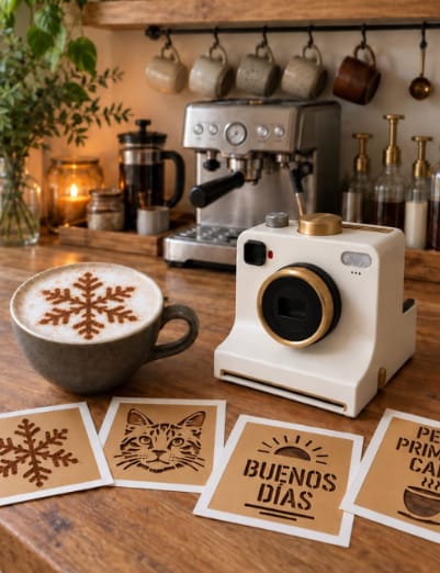 Customer photo review of Impresora de Fotos para Café