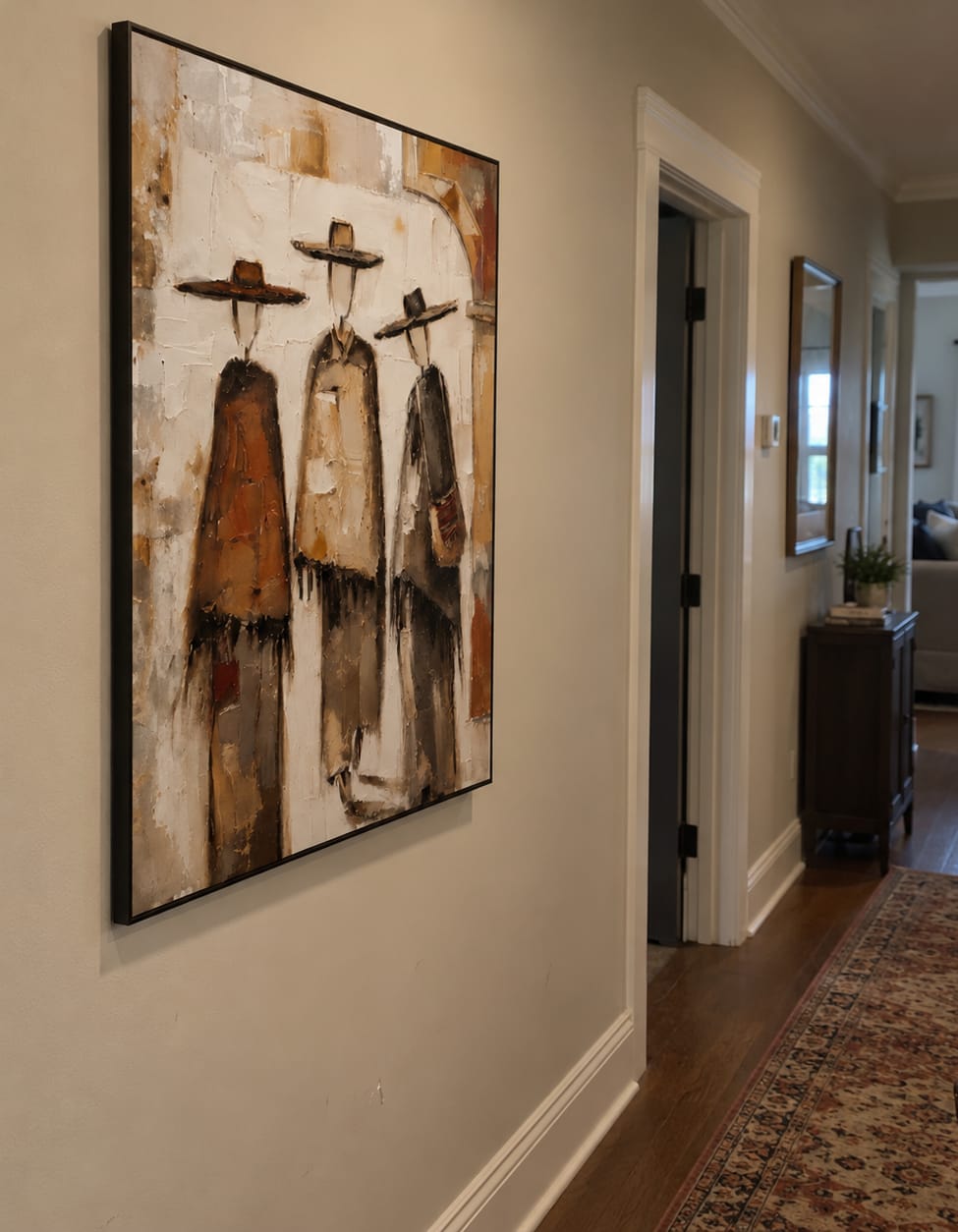 Customer photo review of Trailbound Three-Western Figure Painting