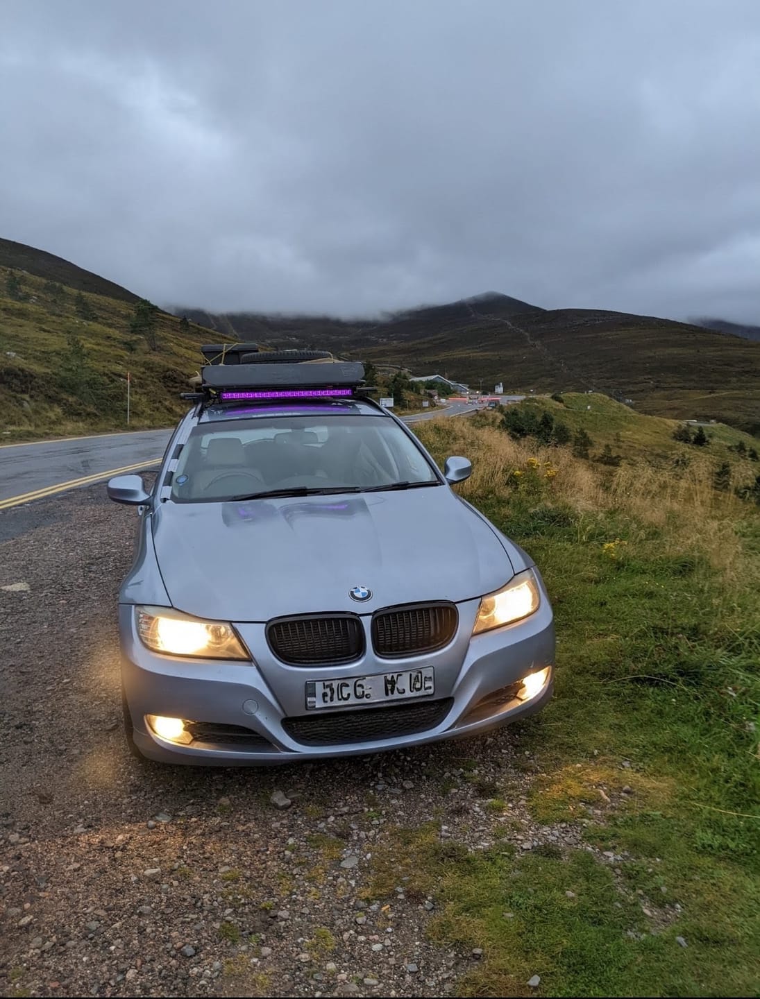 Customer photo review of Plug & Play Light Bar Wiring Harness