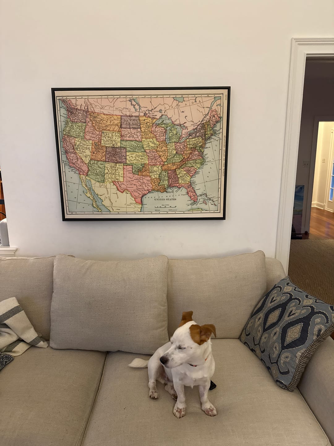 Customer photo review of Map of United States