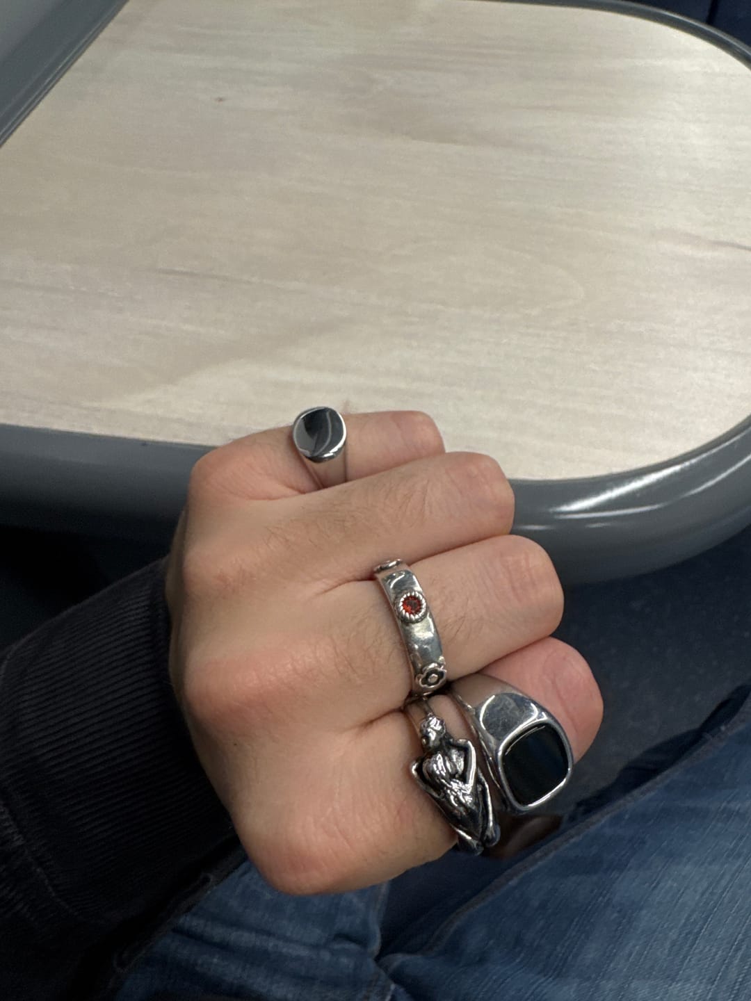Customer photo review of Pinky Ring