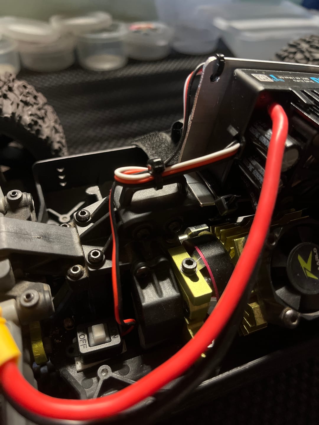 Customer photo review of 42T Metal Steel Spur Gear(32P) For RZ001 and 1/10 Rally Car