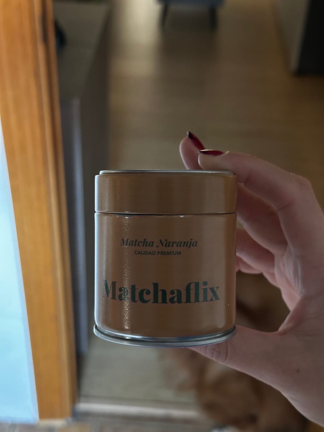 Customer photo review of Té Matcha Premium Naranja liquidación