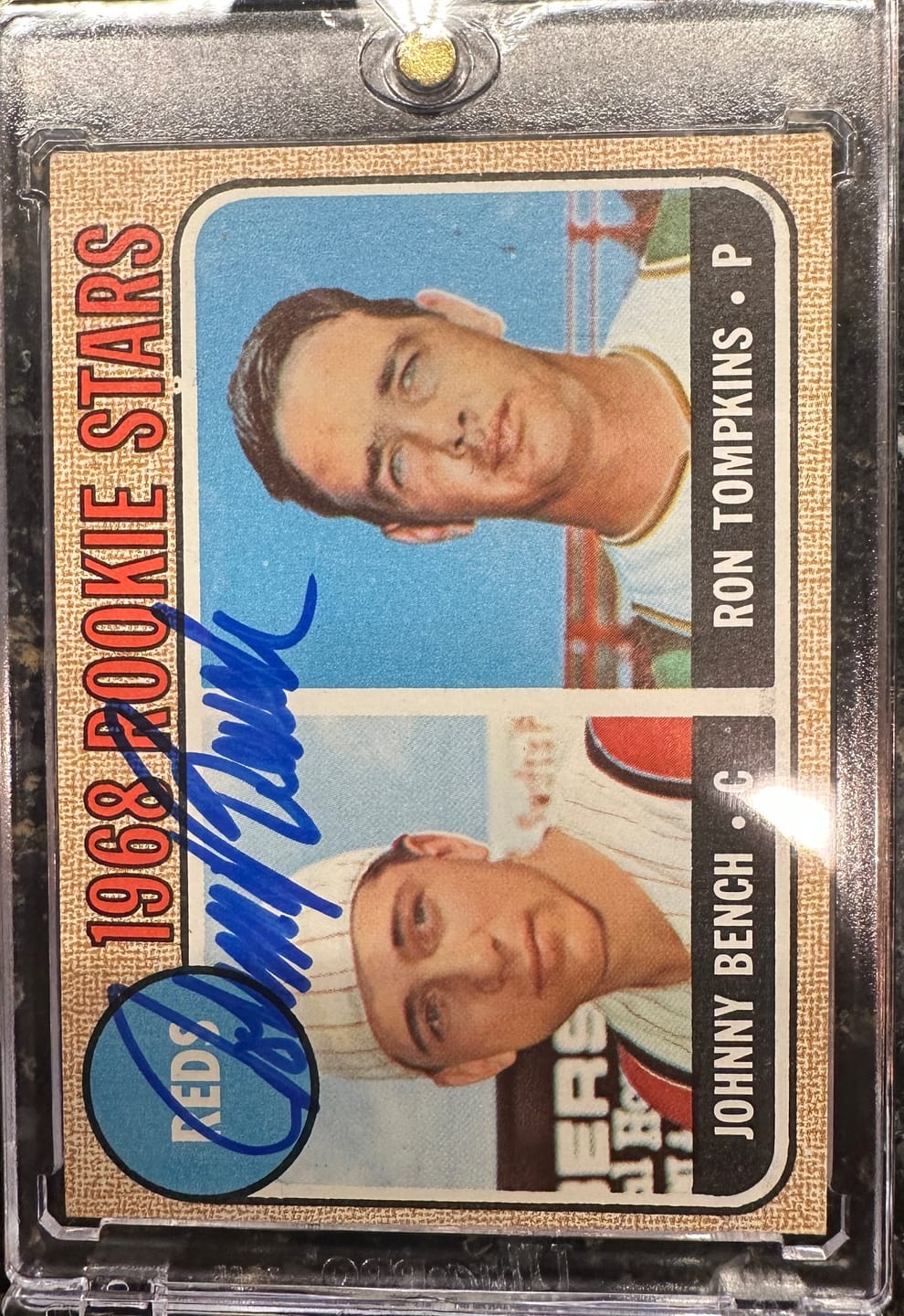 Customer photo review of Johnny Bench Autograph Signing