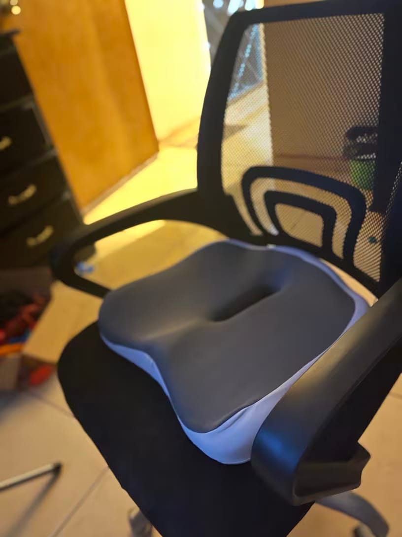 Customer photo review of Coussin Confort Absolu- le coussin ergonomique.