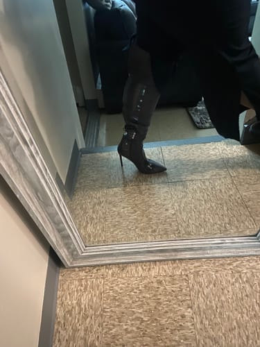 Customer photo review of BETTY BOOT - WINE