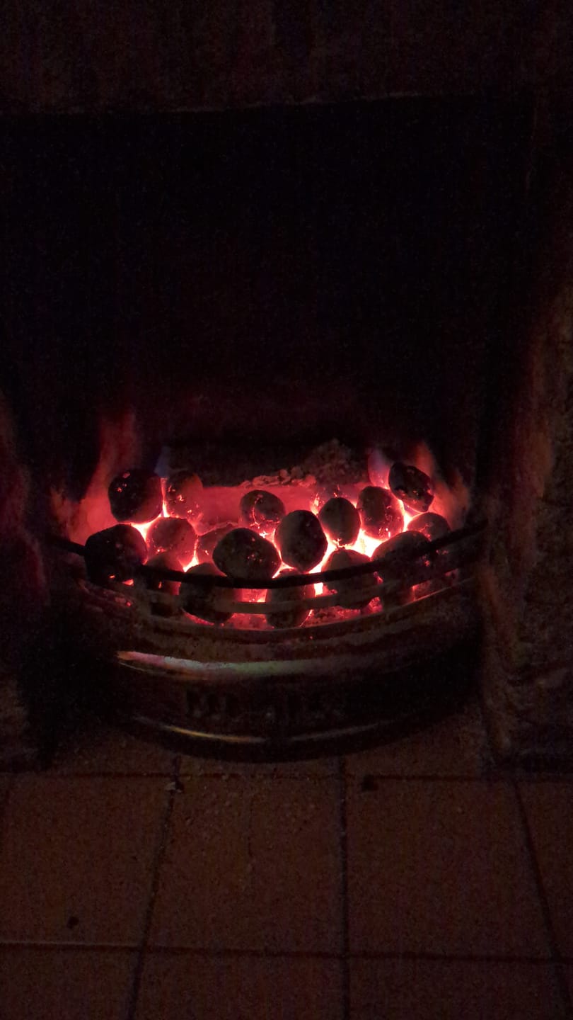 Customer photo review of Blazers Smokeless Ovoid Coal
