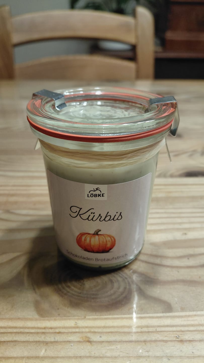 Customer photo review of Weiße Schokoladencreme mit Kürbiskernen vom Hof