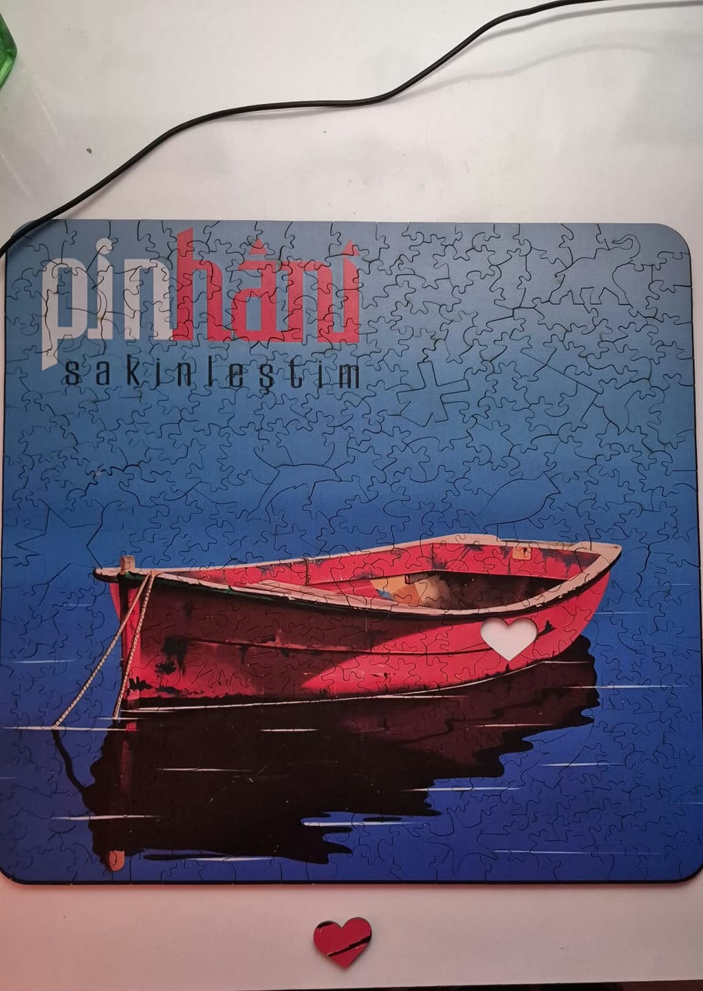 Customer photo review of Kişisel Tasarım - Ahşap Puzzle
