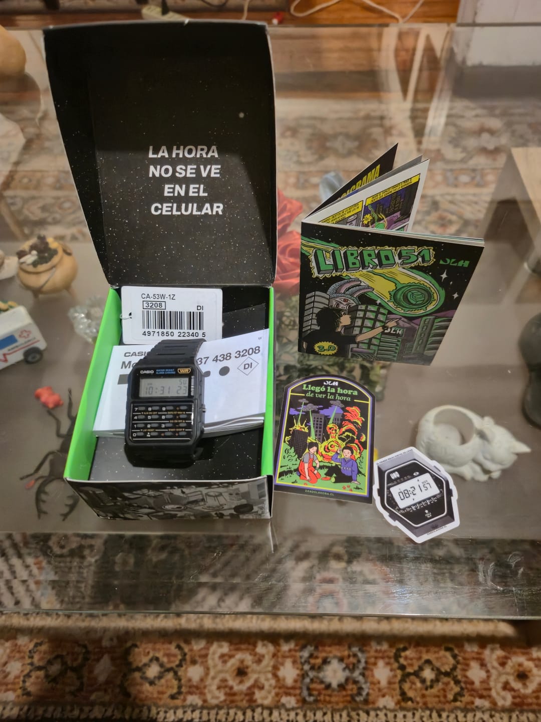 Customer photo review of Reloj Calculadora Casio Vintage CA-53W-1Z Negro