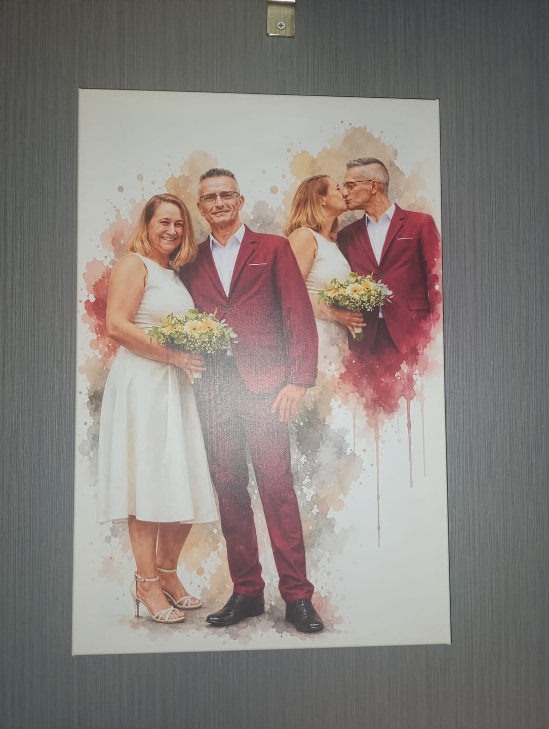Customer photo review of Euer Foto als Kunstwerk – mit Live-Vorschau, als Poster oder Leinwand