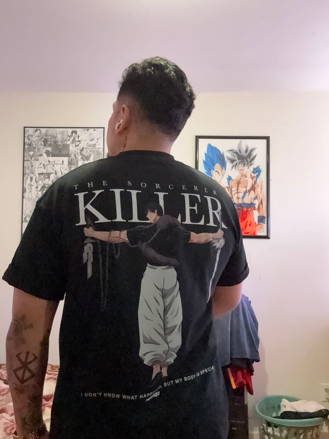 Customer photo review of TOJI TEE