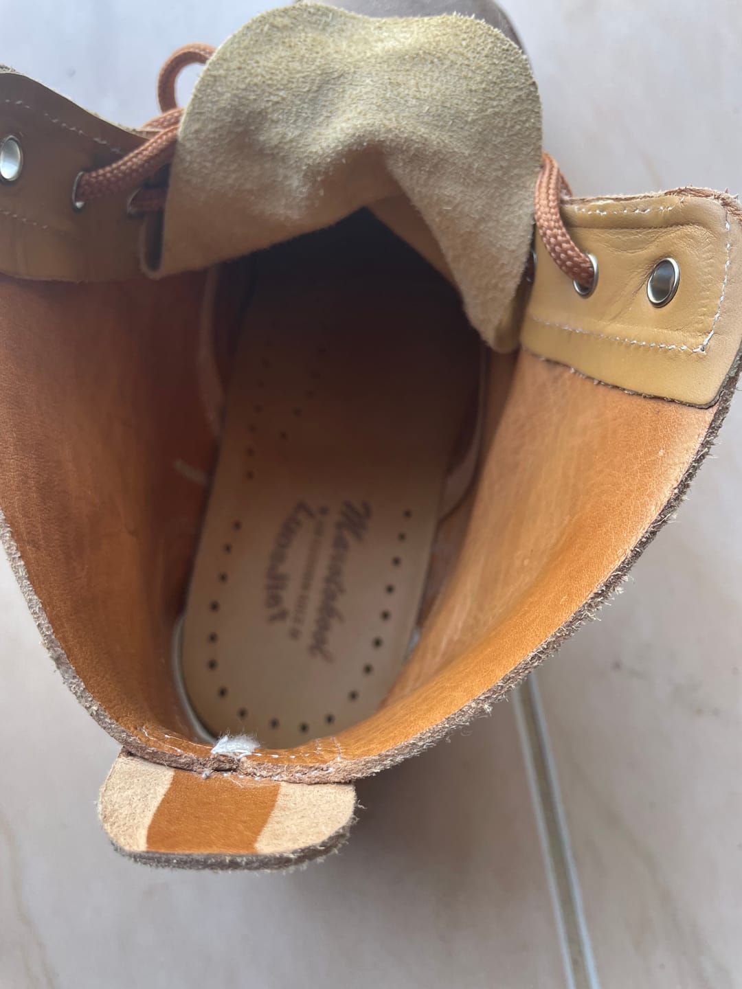 Customer photo review of Cushion Leather Insole - luosjiet®Insoles