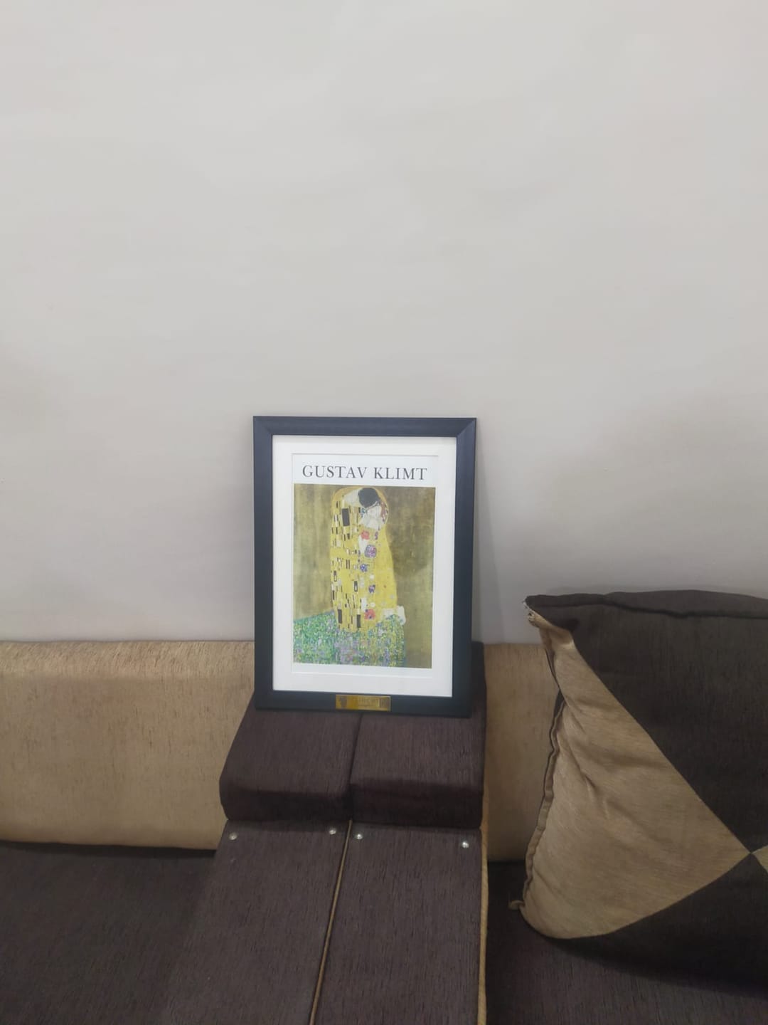 Customer photo review of The Kiss by Gustav Klimt