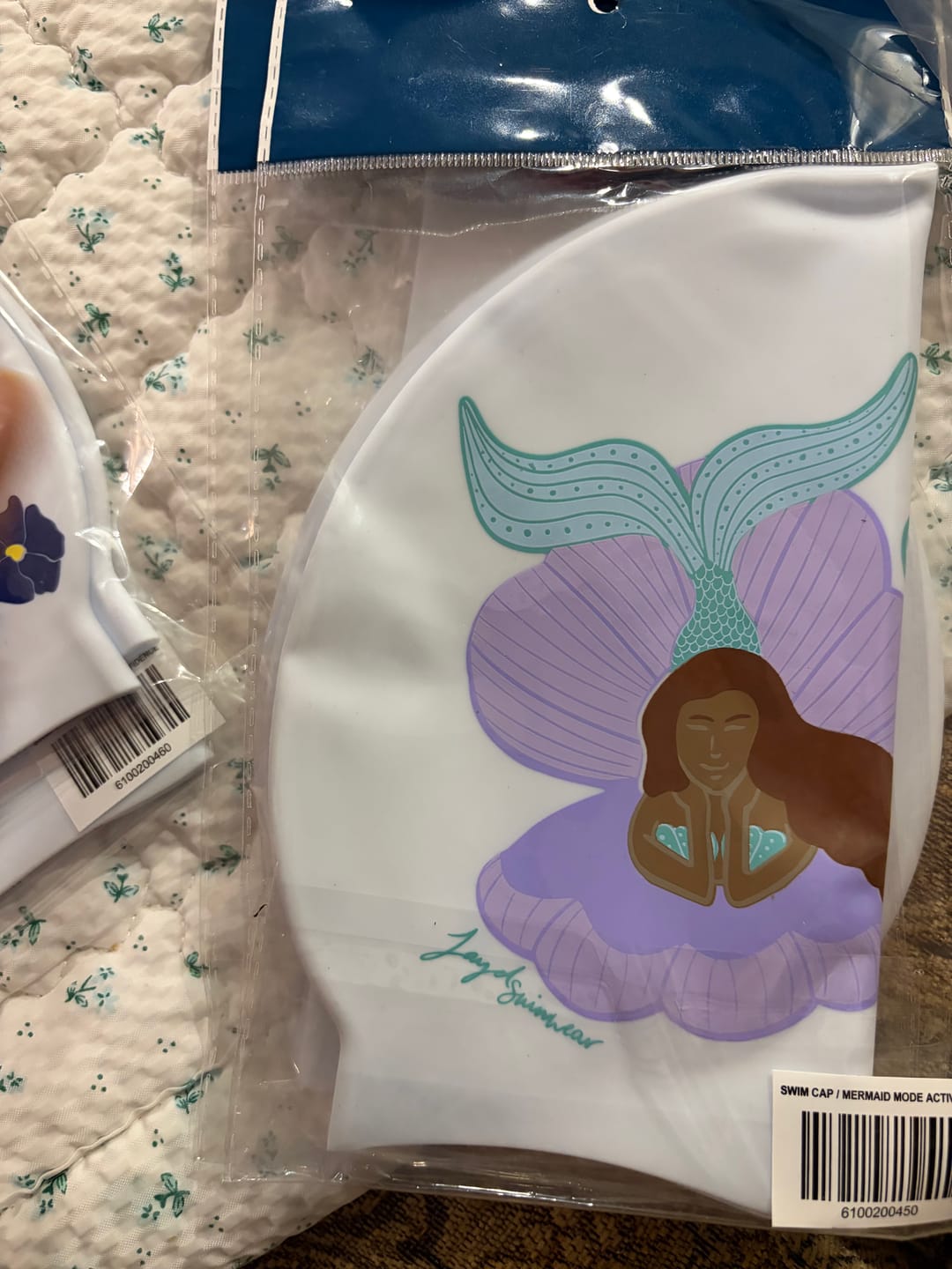 Customer photo review of JAYD Swim Cap - Mermaid Mode