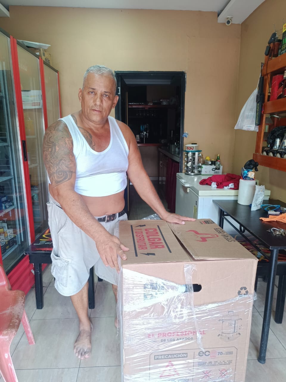 Customer photo review of Barril Asador Steak And Beer®
