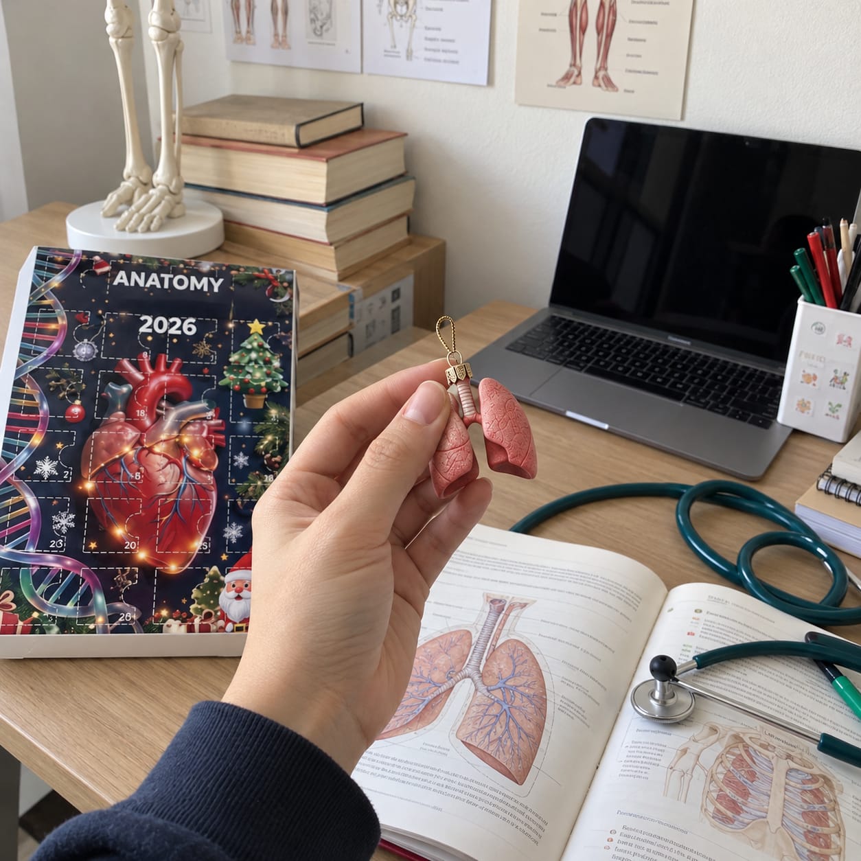 Customer photo review of Calendario de Adviento de Anatomía