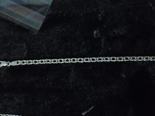 Customer photo review of Pulso Doble 4mm Plata Ley 925