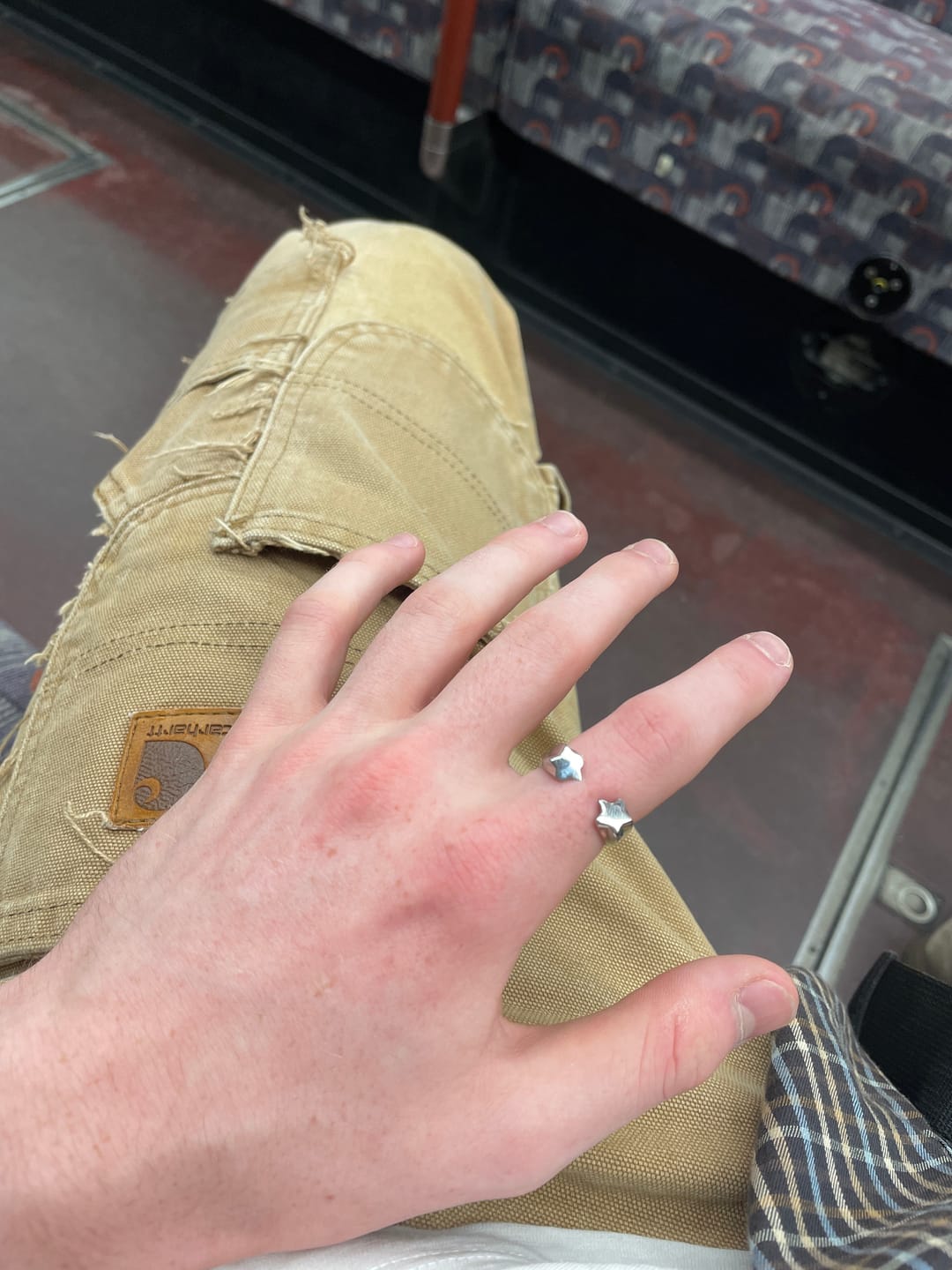 Customer photo review of Double Star Ring