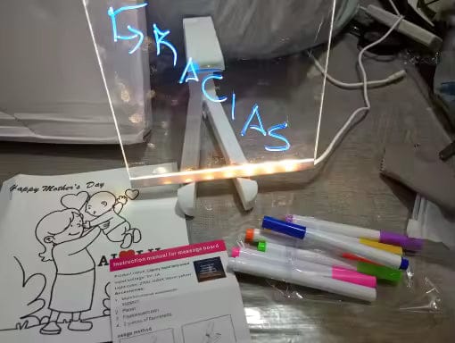 Customer photo review of Pizarra Interactiva Led Lumody™