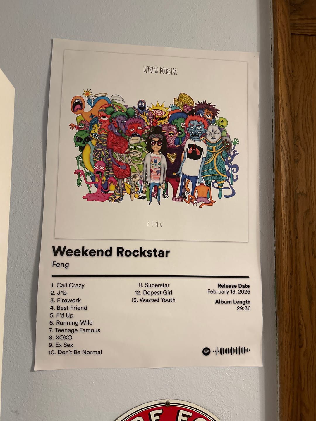 Customer photo review of Feng Album Posters