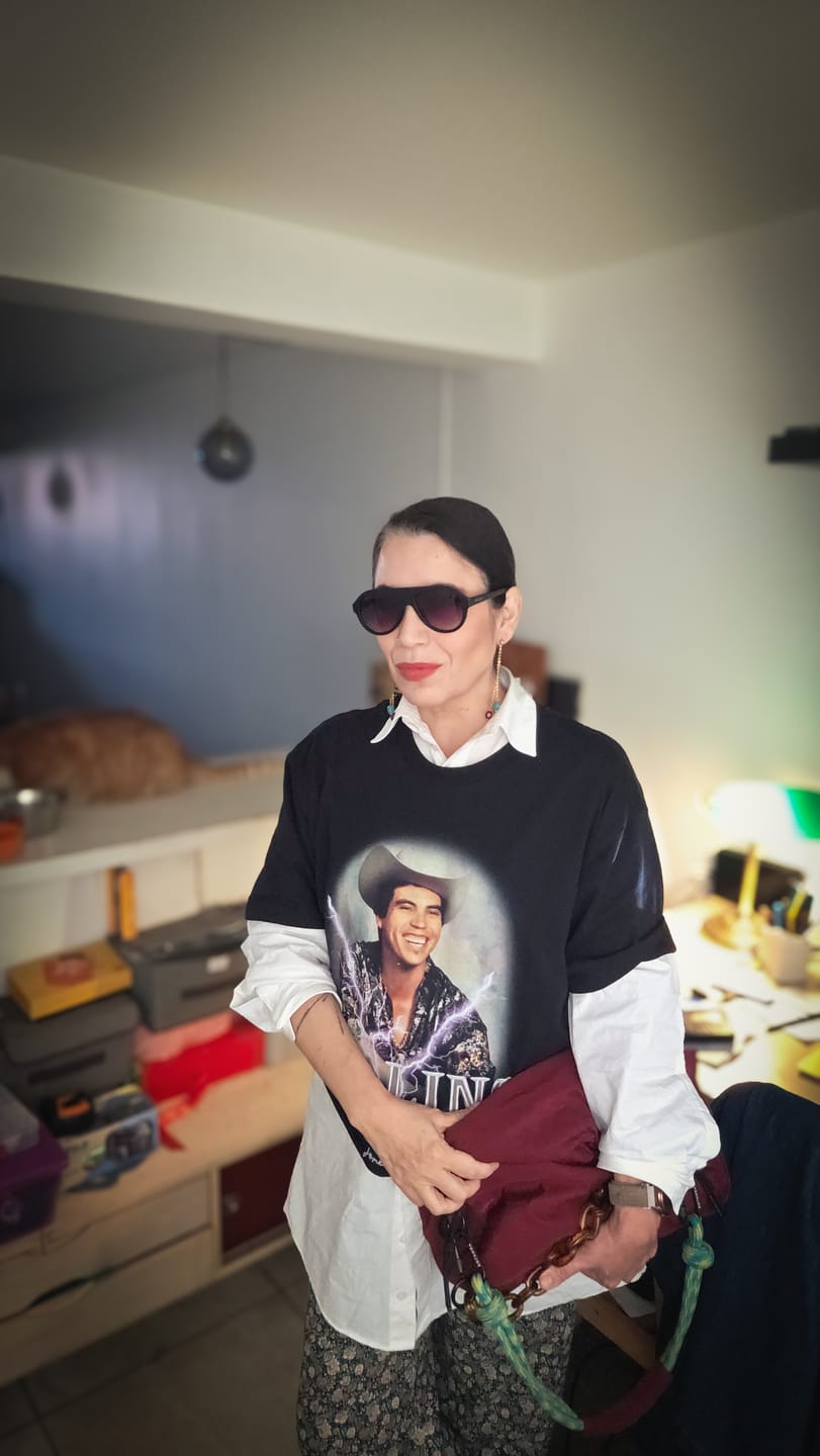 Customer photo review of Chalino T-Shirt