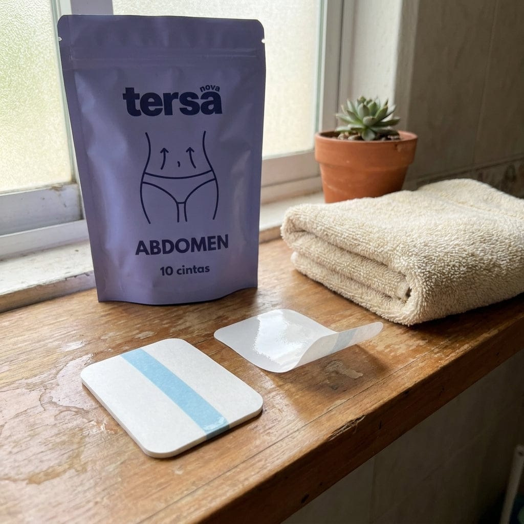 Customer photo review of Tersanova · Cintas lifting para el abdomen (10 cintas)