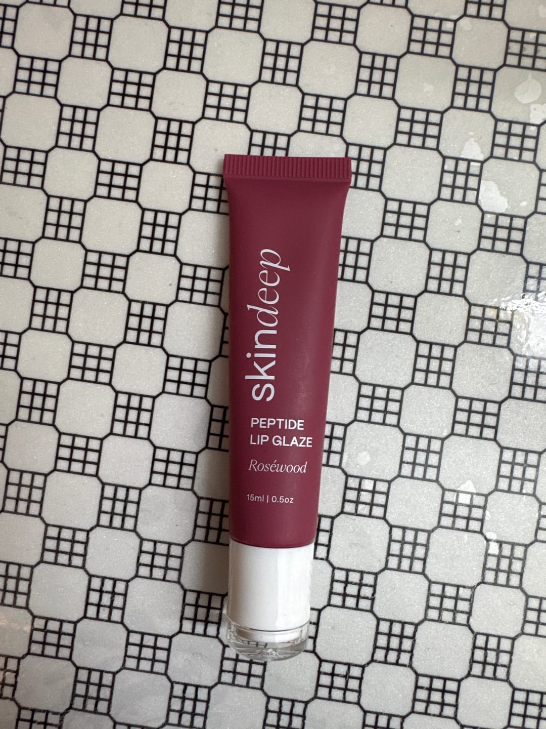 Customer photo review of » Peptide Lip Glaze (100% off)