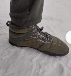Customer photo review of Botines barefoot Trekking Rock Brown
