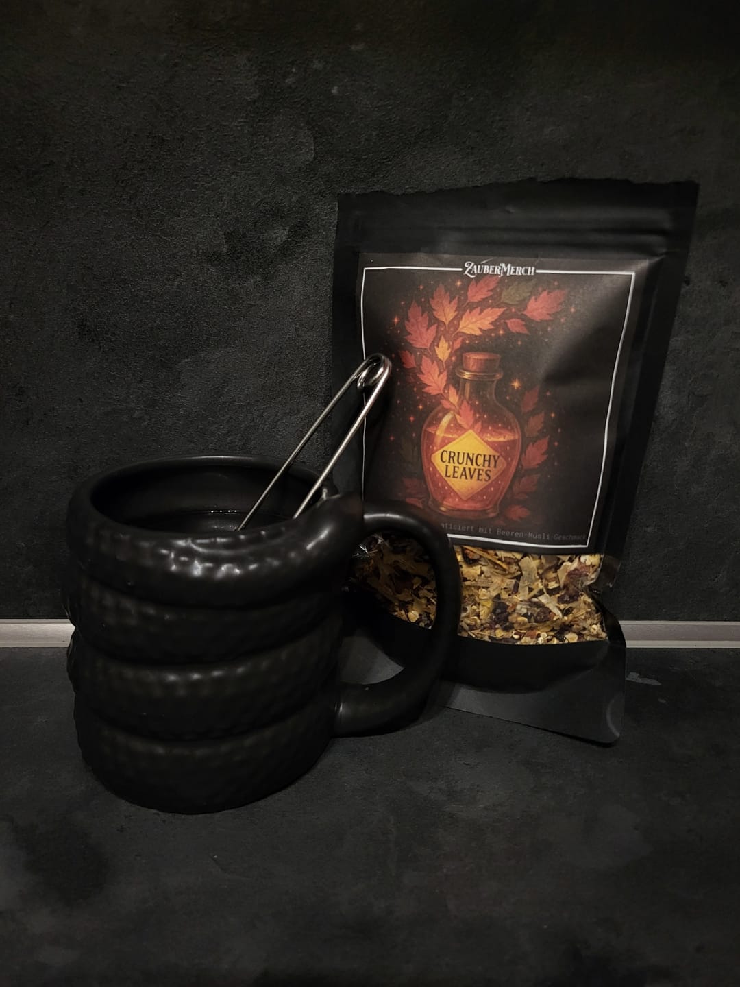 Customer photo review of Crunchy Leaves – Früchtetee mit Beeren-Müsli-Geschmack | Herbst Tee