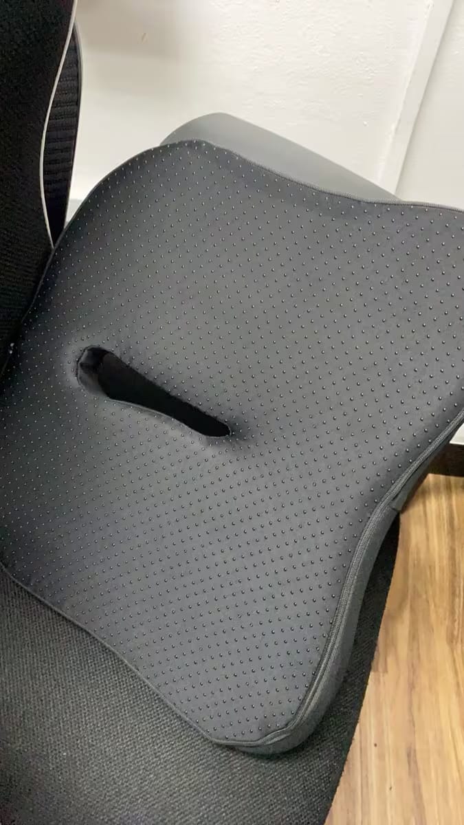 Customer photo review of Coussin Confort Absolu- le coussin ergonomique.