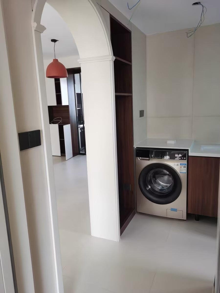 Customer photo review of Solid Metal Pendant Light for Dining Table, Dome Shade