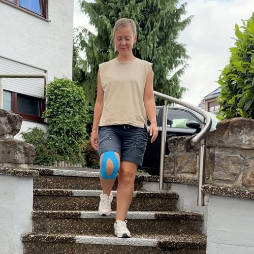 Customer photo review of TAPEX™ Kniegelenk inkl. Löse Spray (60ml)
