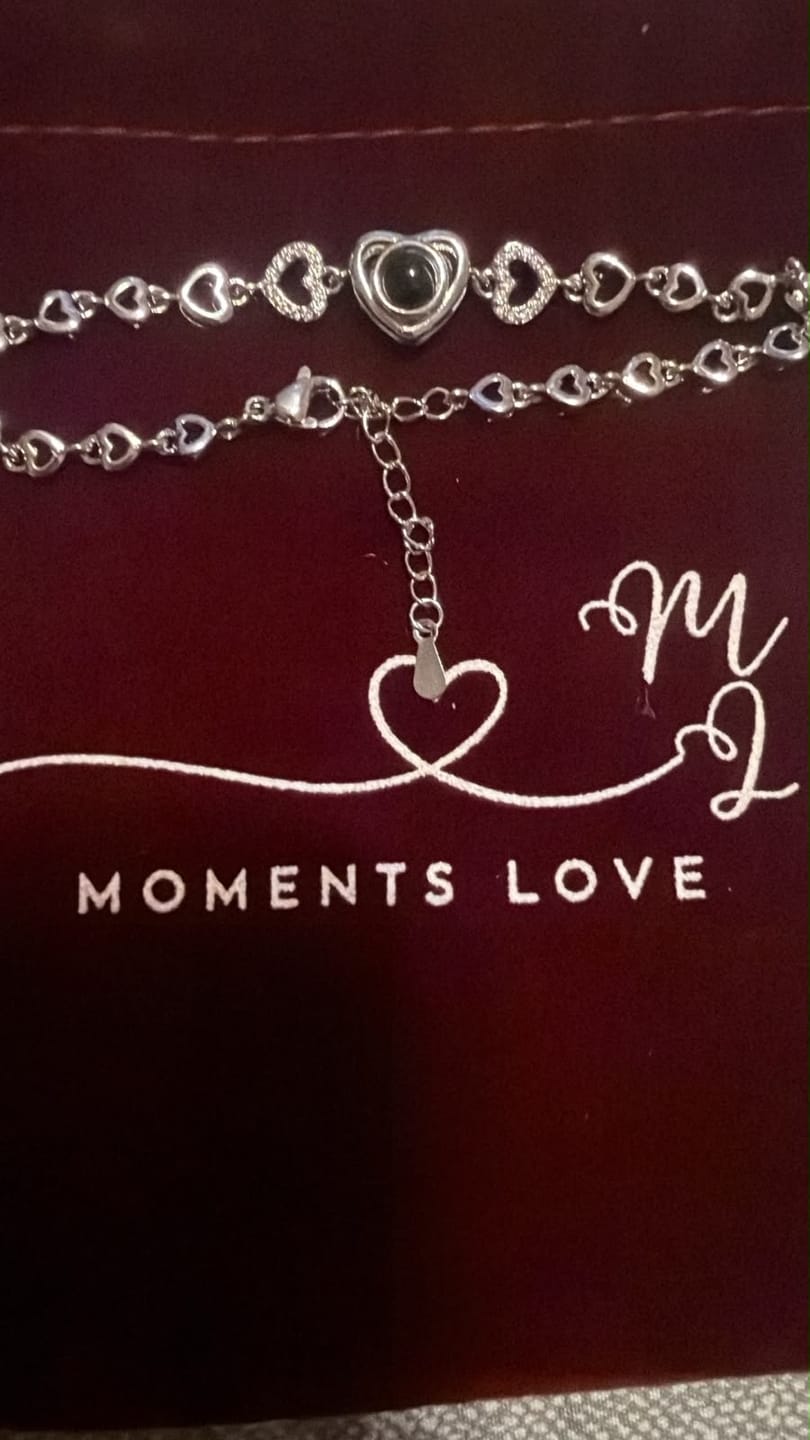 Customer photo review of Pulsera "Glamour Heart" con Foto Personalizada