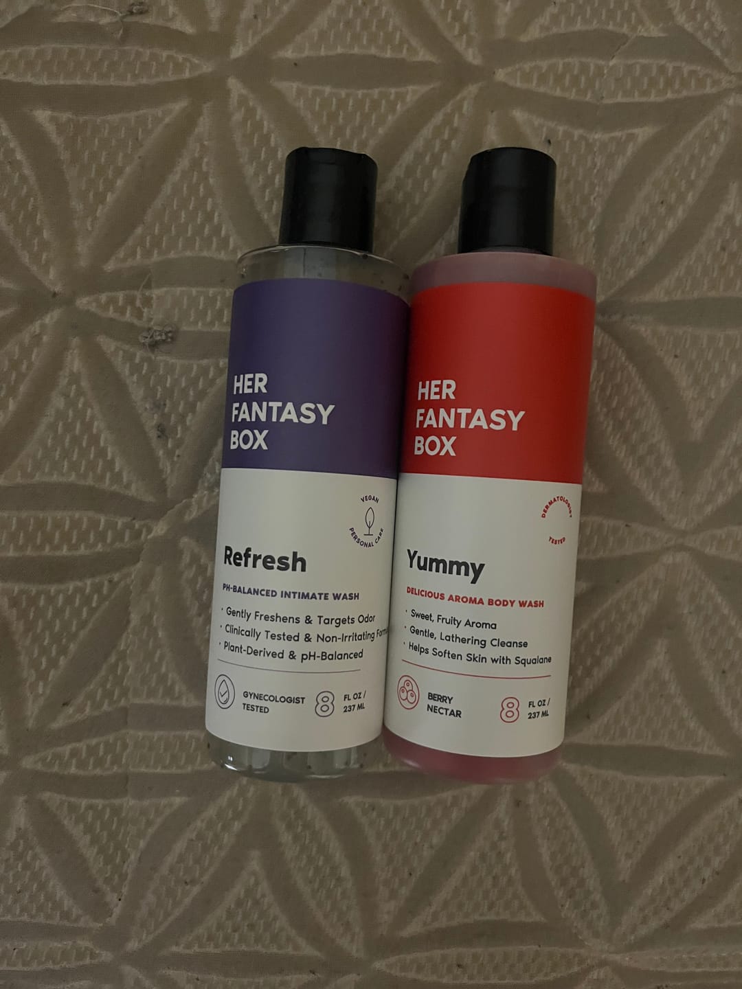 Customer photo review of Her Fantasy Two Pack Wash