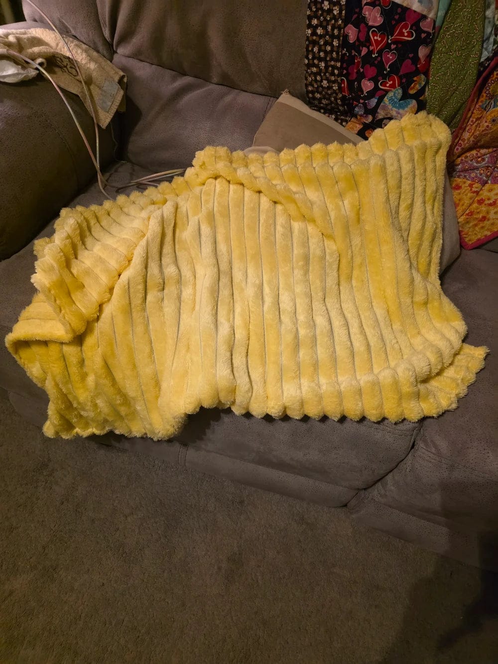 Customer photo review of Emotional Support Blanket