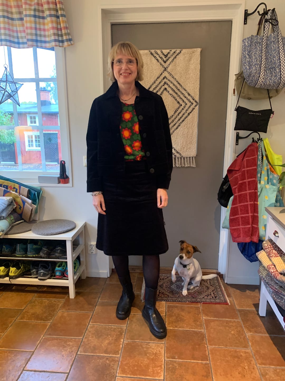 Customer photo review of Manchesterjacka Svart | Rino