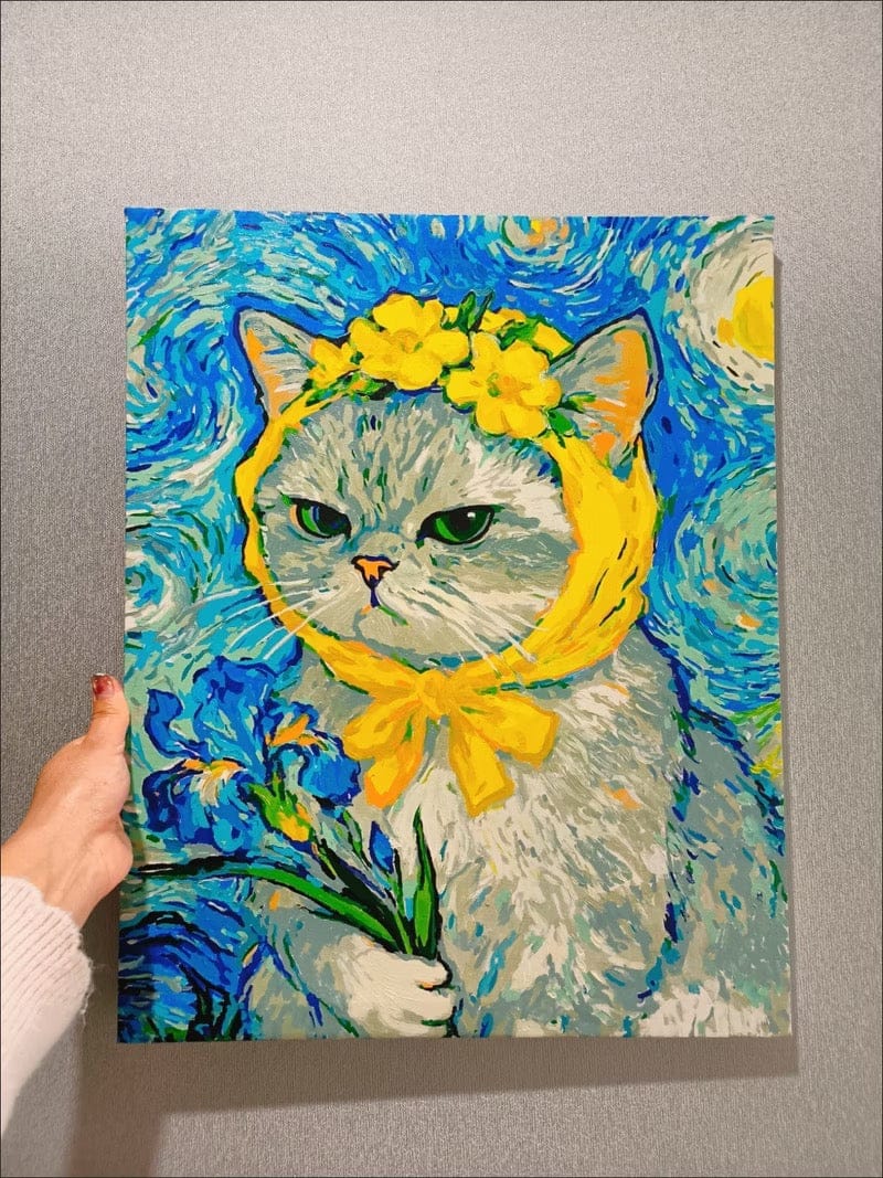 Customer photo review of Custom Paint by Numbers Kit - Turn Your Photo Into Hand-Painted Art