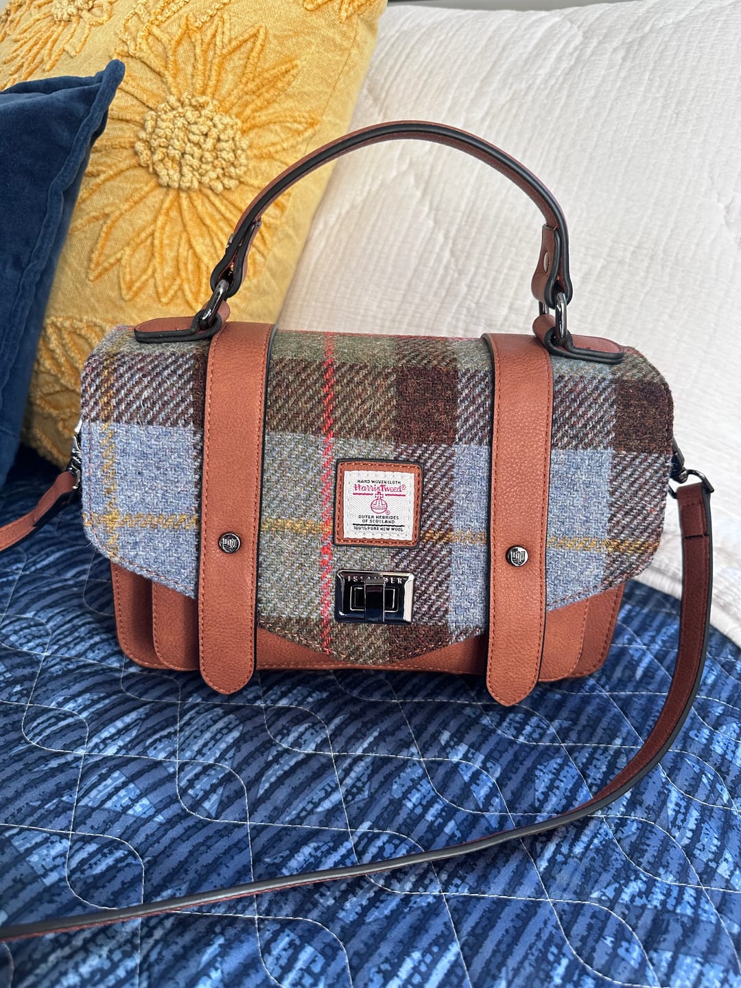 Customer photo review of The Medium Satchel